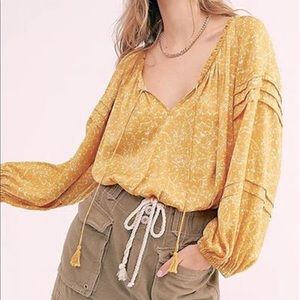 Free people long sleeved body suit